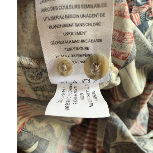 American Legacy Shirt 2XL – USA Patriotic Print – Retro Style 100% Cotton – NWT - Picture 8 of 8